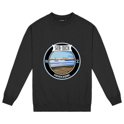 Nicks Head dark - Cloke Kids Standard Crew Thumbnail