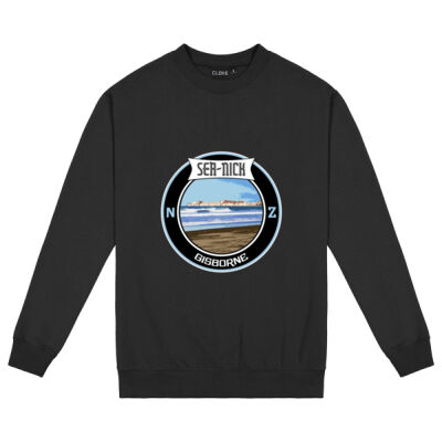 Nicks Head dark - Cloke Mens Standard Crew  Thumbnail